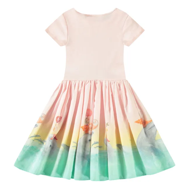 Kleid Cissa Bio-Baumwolle | Puderrosa