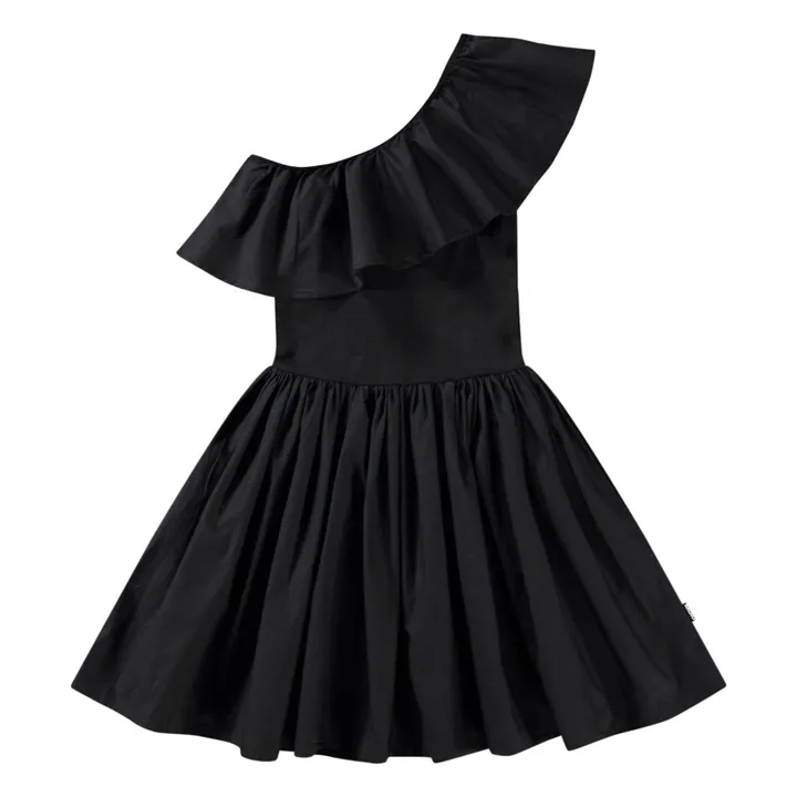 Kleid Chloey Bio-Baumwolle | Schwarz- Produktbild Nr. 0