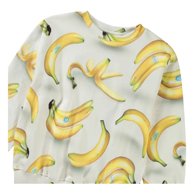Sudadera de algodón orgánico Mattis Banana | Beige