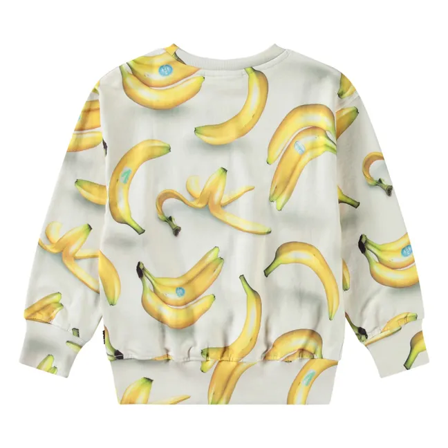 Felpa in cotone organico Mattis Banana | Beige
