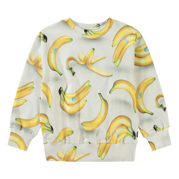 Sweatshirt Mattis Banana Bio-Baumwolle | Beige- Produktbild Nr. 0