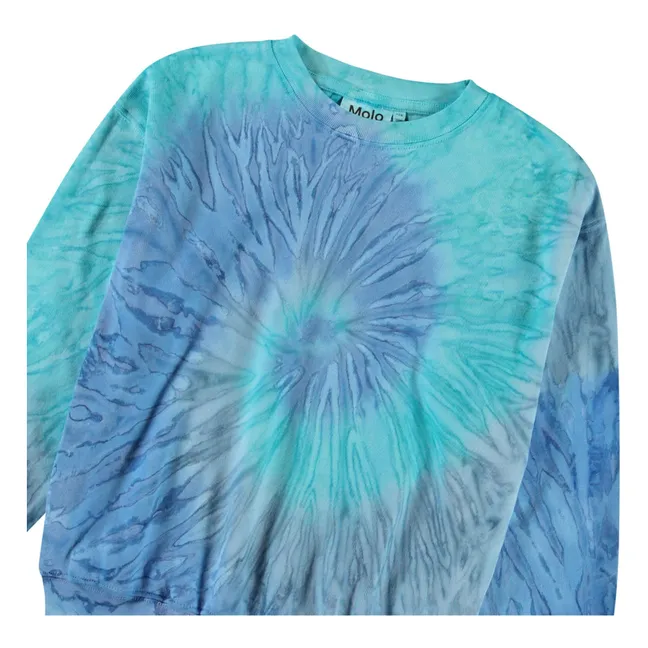 Sudadera Memphis de algodón orgánico | Azul
