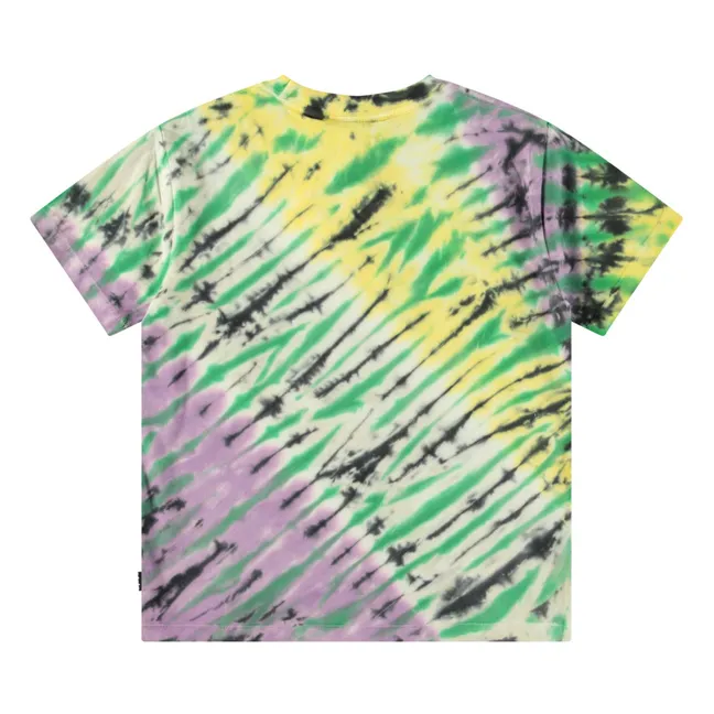 Maglietta Roxo Tie Dye in cotone organico | Nero