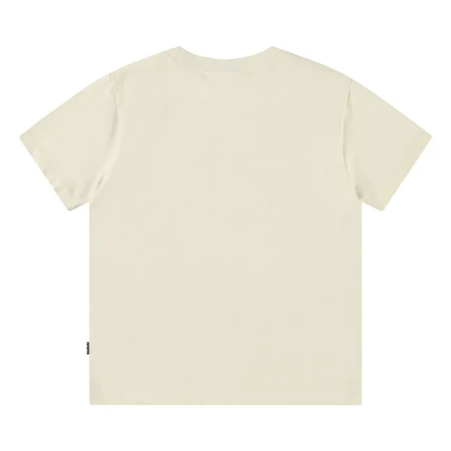 Camiseta de algodón ecológico Roxo Smile | Crudo