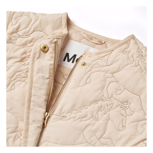 Holley Jacke Recycelte Fasern | Beige