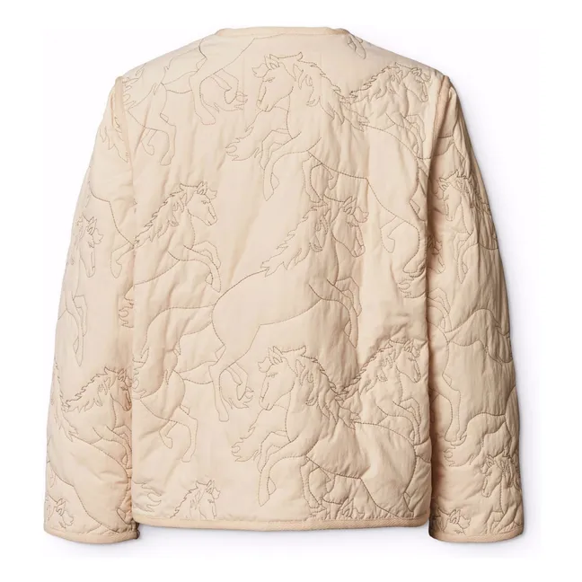Holley Jacke Recycelte Fasern | Beige