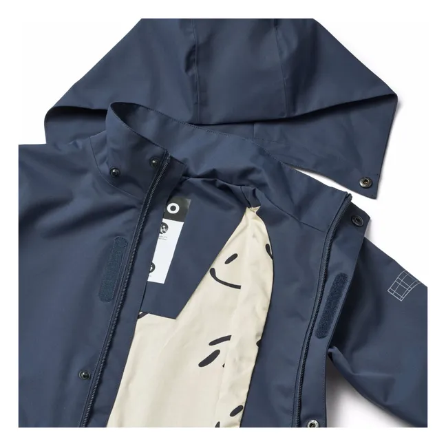Coupe-Vent Windy Fibres Recyclées | Bleu marine