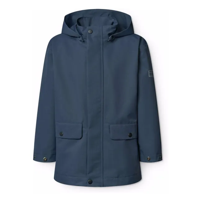 Coupe-Vent Windy Fibres Recyclées | Bleu marine