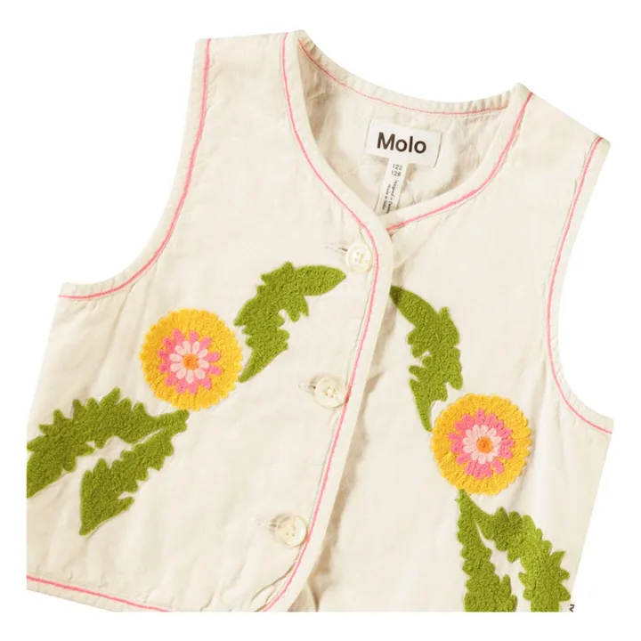 Chaleco sin mangas Heather | Crudo- Imagen del producto n°2