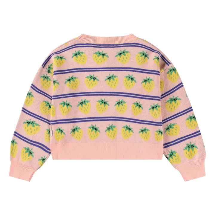 Pullover Gerrie Bio-Baumwolle | Rosa- Produktbild Nr. 3