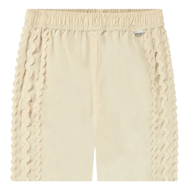 Pantalon Adelyn Coton Bio | Crème