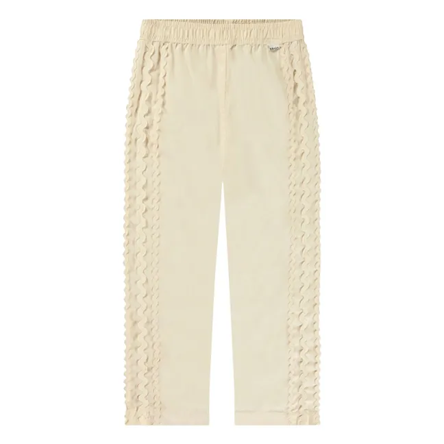 Pantalon Adelyn Coton Bio | Crème