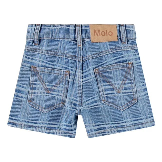 Short en Jean Alvira | Bleu jean
