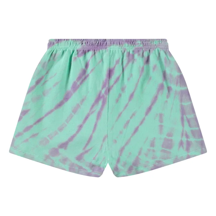 Akima Tie Dye Organic Cotton Shorts | Light blue- Product image n°1