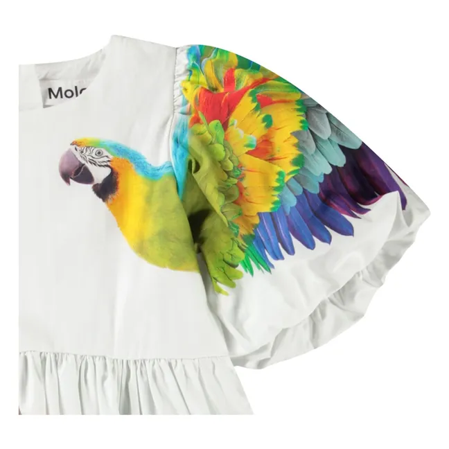 Robe Chica Coton Bio | Blanc