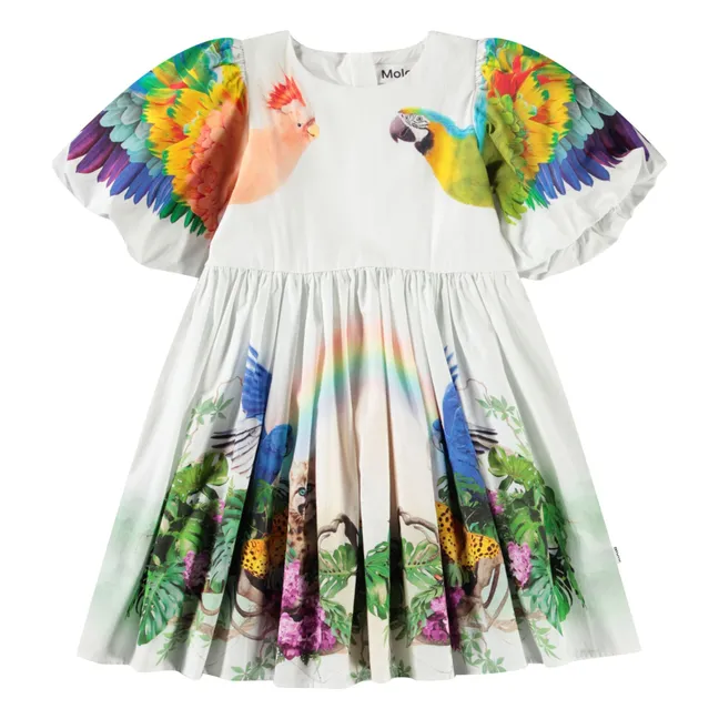 Vestido Chica de algodón orgánico | Blanco