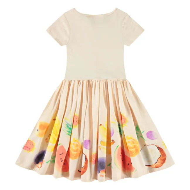 Robe Cissa Coton Bio | Rose pêche