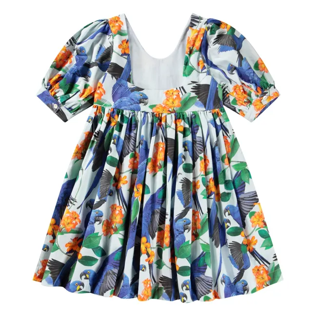 Robe Camilo Coton Bio | Bleu