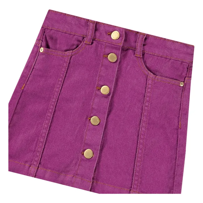 Jeansrock Bera | Fuchsie