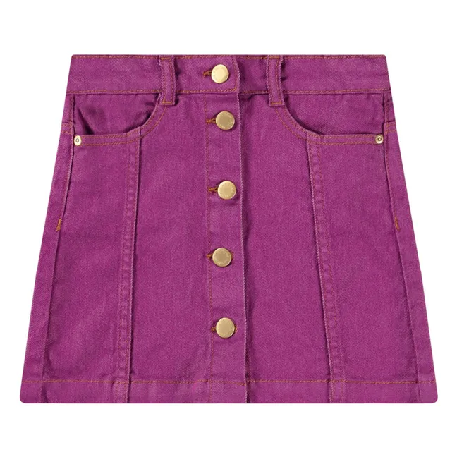 Jeansrock Bera | Fuchsie