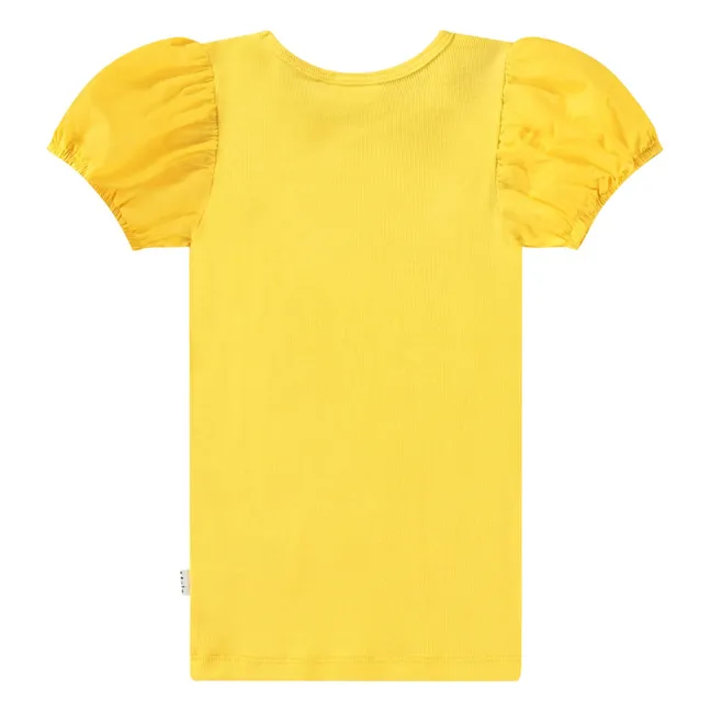 T-Shirt Raluca Coton Bio | Jaune