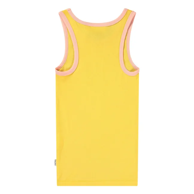 Rosie Tank Top Bio-Baumwolle | Gelb