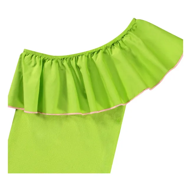 Top Rebecca Coton Bio | Vert anis