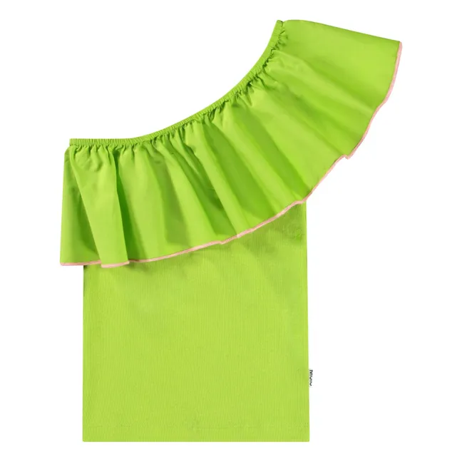 Top Rebecca Coton Bio | Vert anis