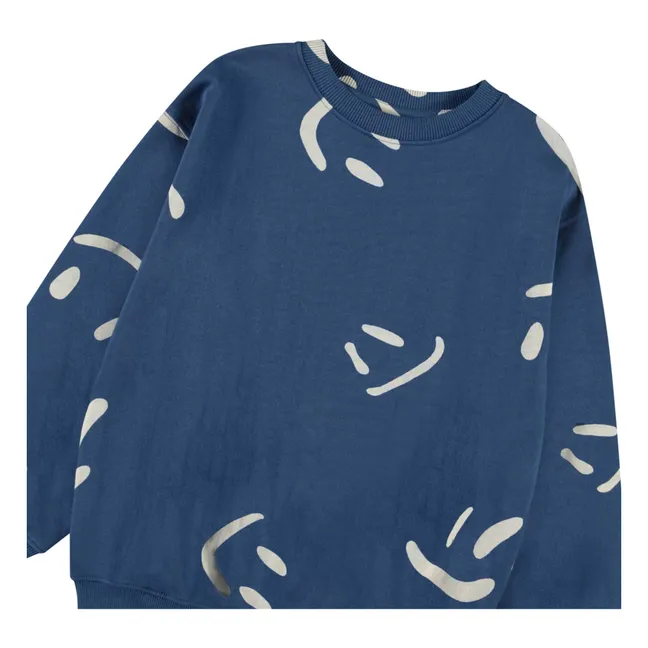 Sweatshirt Monti Bio-Baumwolle | Navy