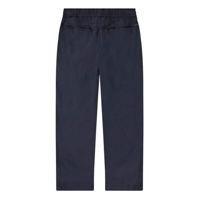 Pantalon Aster Coton Bio | Bleu marine