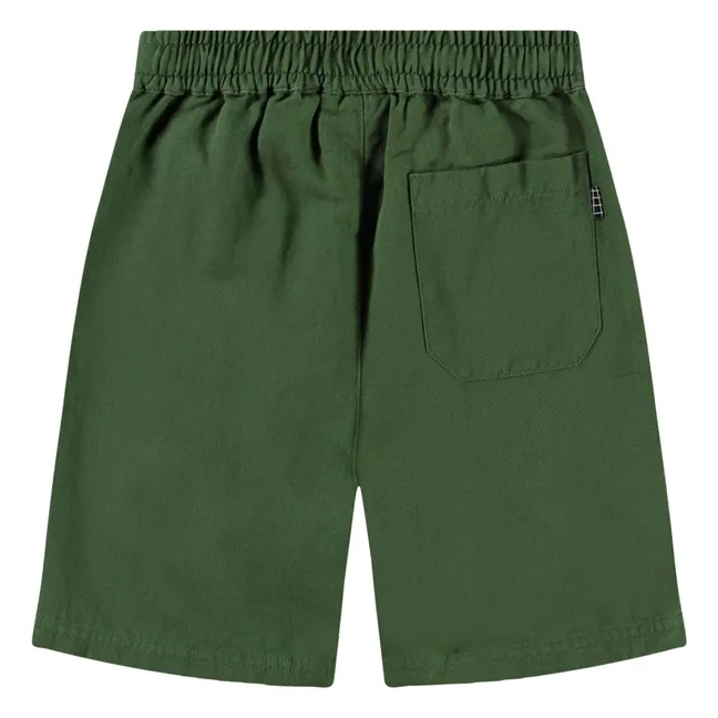Short Amal Lin | Vert sapin