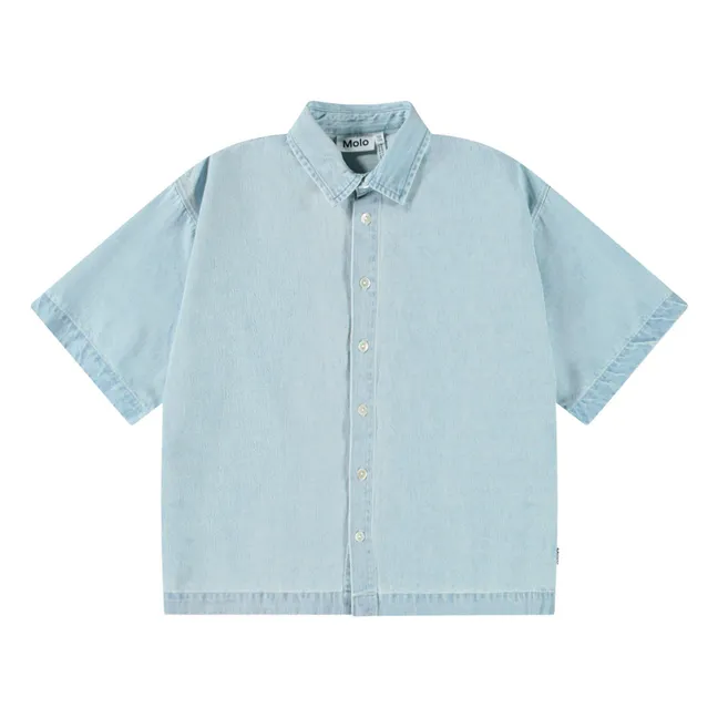 Camisa Richie de algodón orgánico | Vaquero