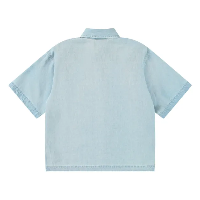 Camisa Richie de algodón orgánico | Vaquero