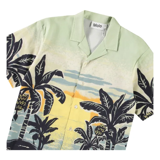 Chemise Rui Coton Bio | Vert d'eau