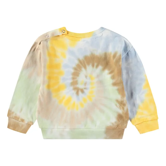 Dear organic cotton sweatshirt | Yellow
