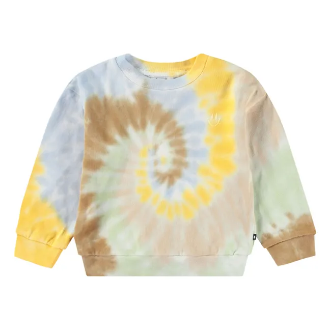 Dear organic cotton sweatshirt | Yellow
