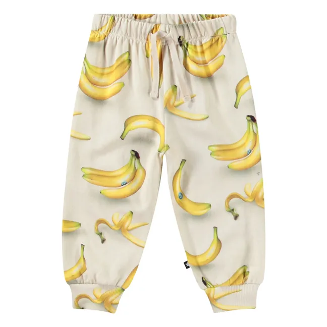 Simeon Organic Cotton Jogger | Beige