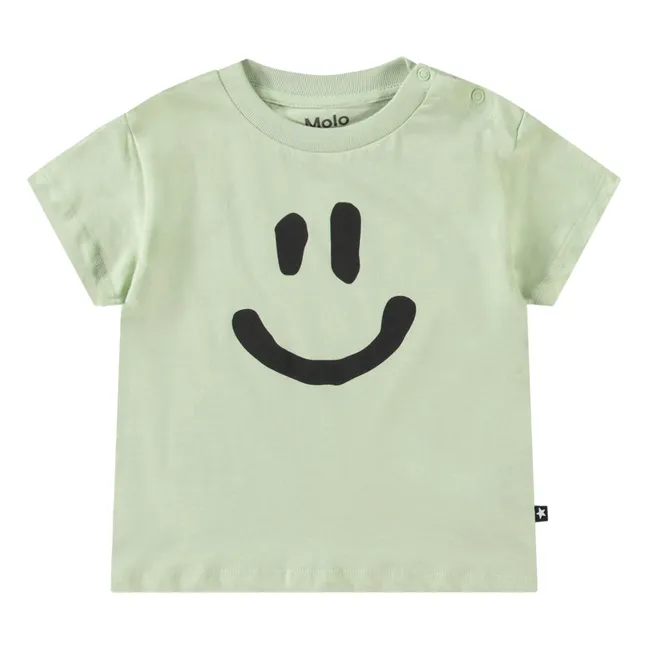 T-Shirt Enzo Coton Bio | Vert d'eau