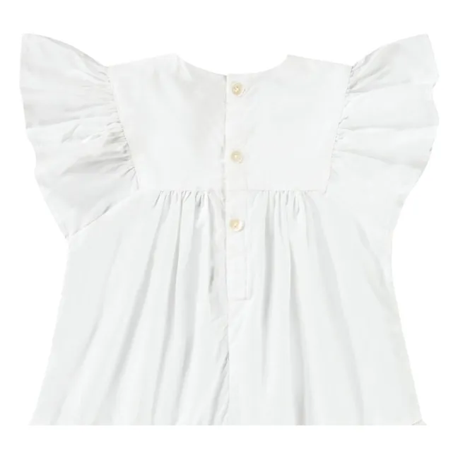 Robe Cammas Coton Bio | Blanc