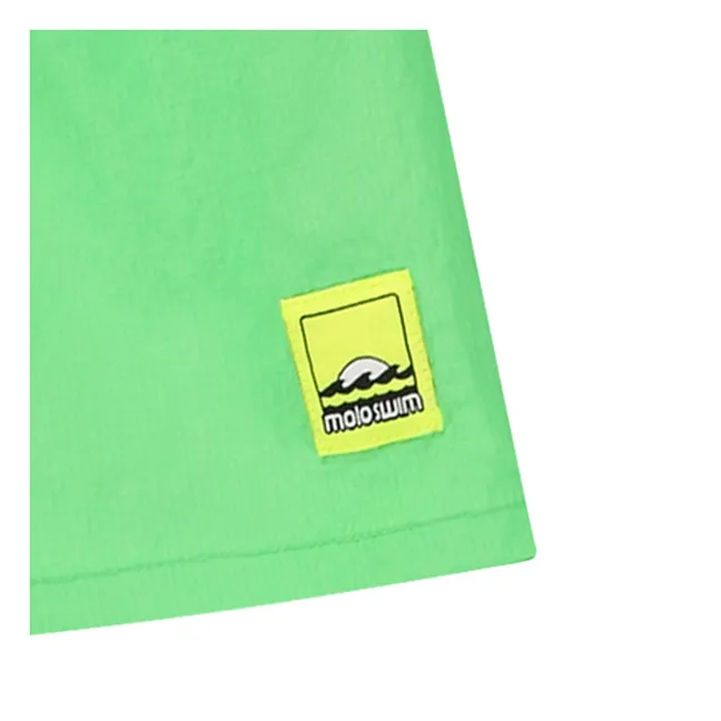 Short de Bain Niko Solid Fibres Recyclées | Vert