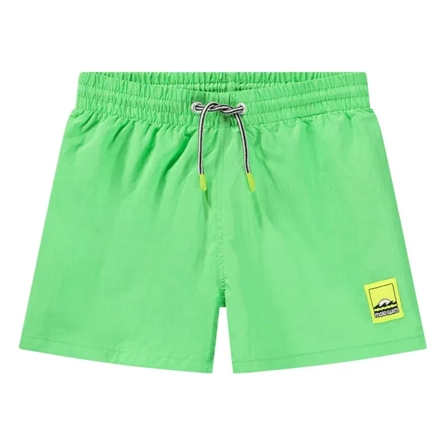 Short de Bain Niko Solid Fibres Recyclées | Vert