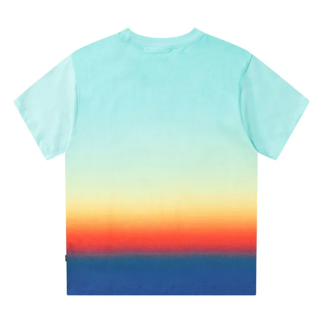 Rodney Palm Smile T-Shirt aus Bio-Baumwolle | Hellblau