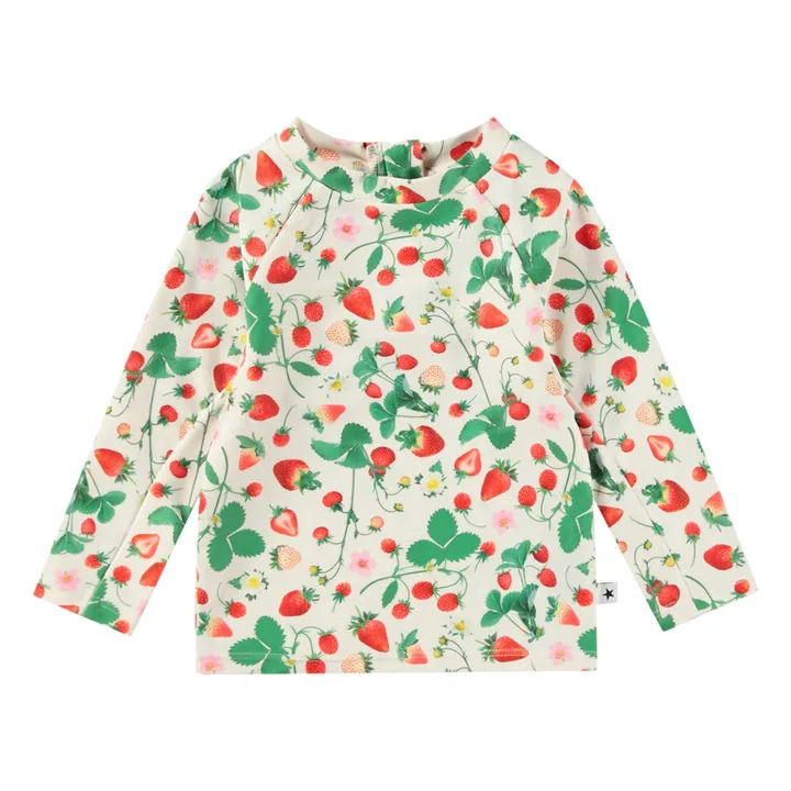 Nemo Strawberry Anti-UV T-Shirt Recycled Fibers | Ecru- Product image n°0