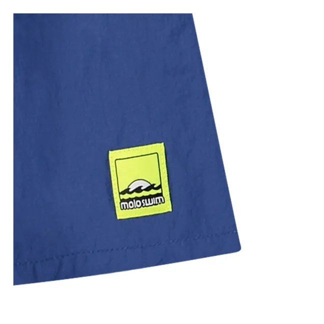 Short de Bain Niko Solid Fibres Recyclées | Bleu marine