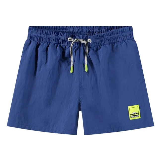 Short de Bain Niko Solid Fibres Recyclées | Bleu marine