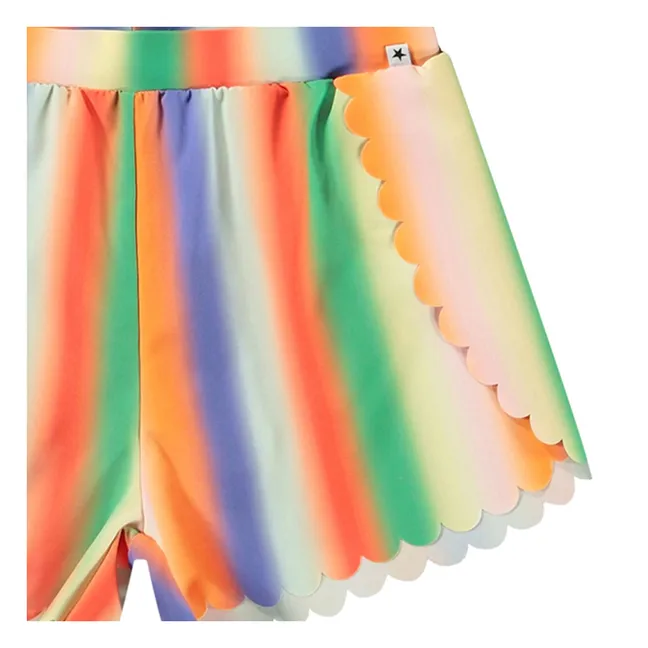 Short Neva Rainbow Fibres Recyclées | Vert