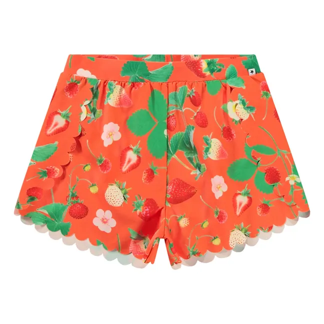 Short Neva Fraise Fibres Recyclées | Rouge