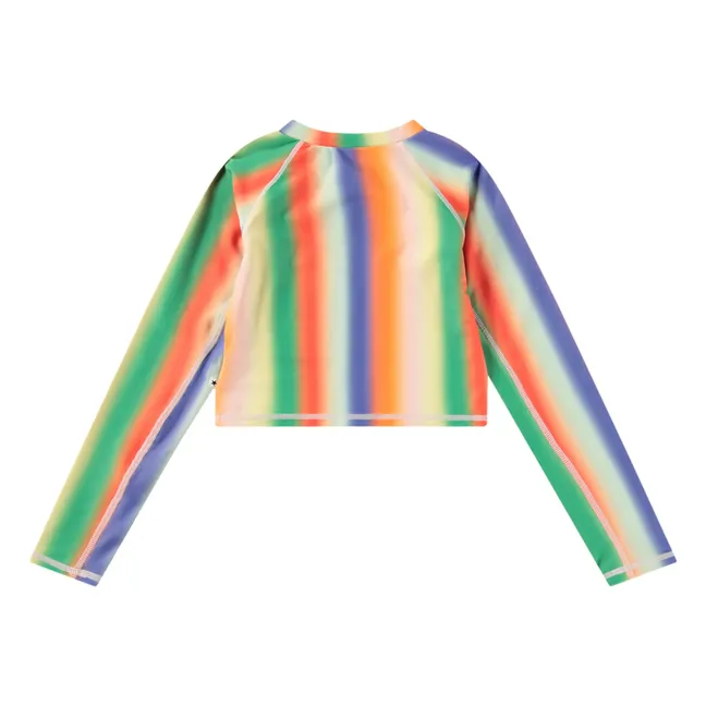 Camiseta Nellie Rainbow UV Protection Fibras recicladas | Naranja