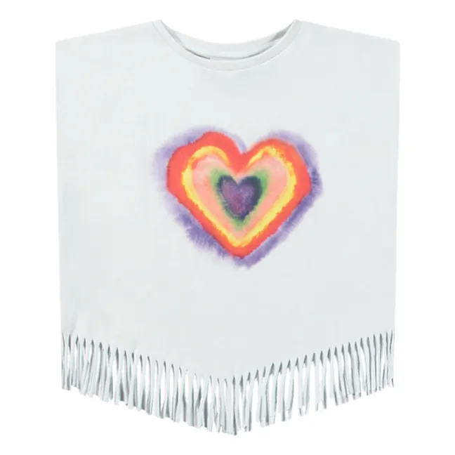 Top Rassita Cœur Coton Bio | Blanc