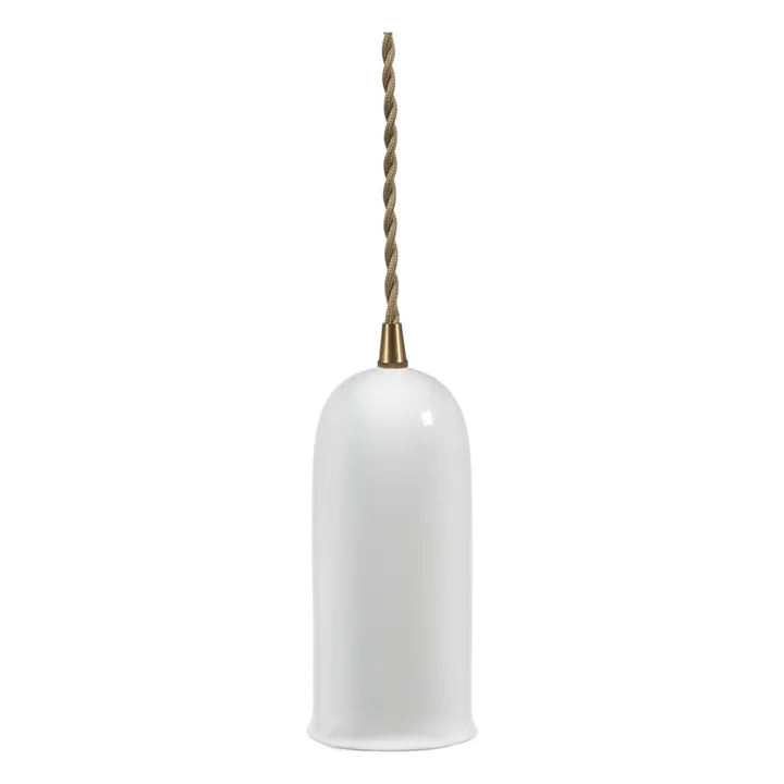 Olympia N°1 porcelain hanging lamp, Anita Le Grelle | White- Product image n°6